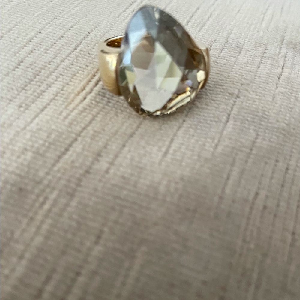 Swarovski Crystal Statement Ring, Pendant, Earings